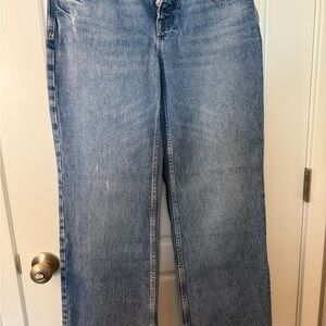 We The Free Light Blue Straight Leg Jeans